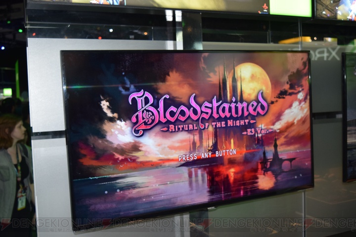 イメージは『悪魔城ドラキュラX 月下の夜想曲』。『Bloodstained』のプレイ動画＆感想【E3 2016】