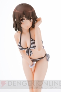 『冴えカノ』加藤恵が水着姿でフィギュア化。うっすらと赤らむ頬や見事なプロポーションを再現