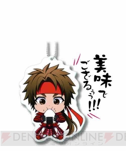 『戦国BASARA』おにぎりを食べるキャラクターがかわいい。きゅんキャラいらすとれーしょんずが7月に登場