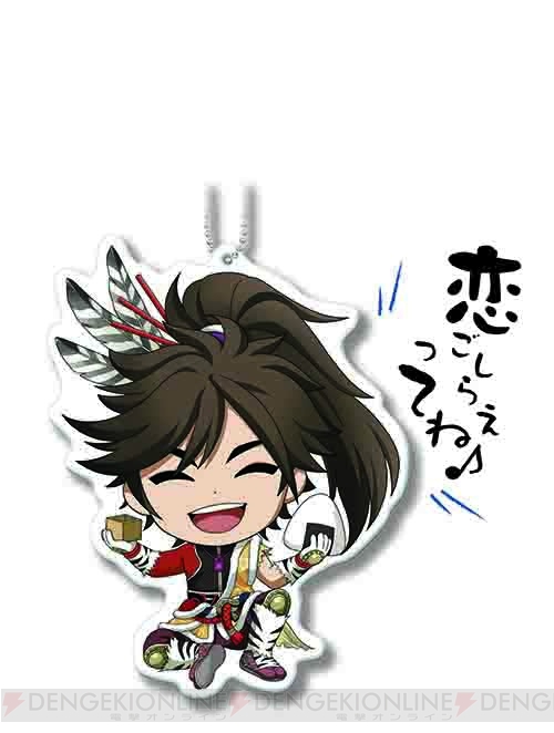 『戦国BASARA』おにぎりを食べるキャラクターがかわいい。きゅんキャラいらすとれーしょんずが7月に登場