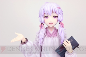 “結月ゆかり”の等身大フィギュアが予約受付開始。スピーカー内蔵で喋らせることもできる