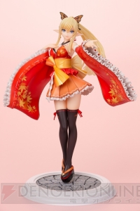 『シャイニング・レゾナンス』キリカの紅葉の羽衣を纏った姿がフィギュア化。鮮やかな秋色衣装に注目