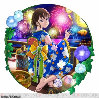 七つの大罪 ポケ騎士 浴衣姿のディアンヌやキングが登場するイベント開催 電撃オンライン