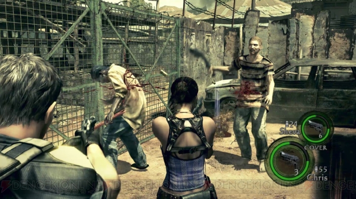 PS4/Xbox One版『バイオハザード5』光と闇のコントラストが鮮明になったプレイ動画が4本公開