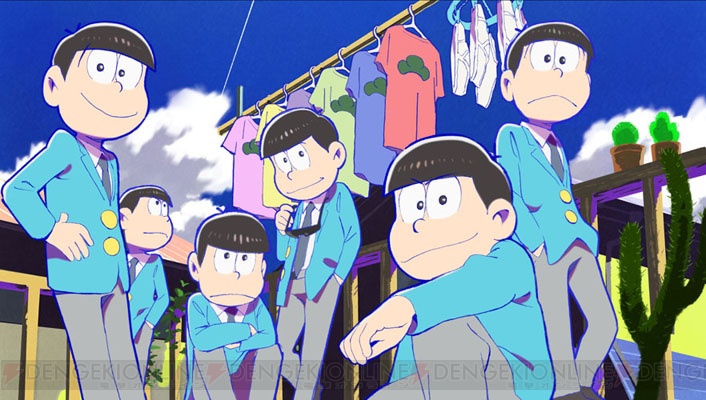 『おそ松さん』×アニメイトカフェコラボが7月20日開始。デザートを楽しむかわいい6つ子のイラストが登場
