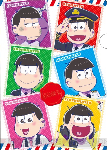 おそ松やカラ松がパイロットに！ 『おそ松さん』6つ子×トラベルがテーマの描き下ろしアイテムが登場