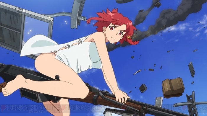 TVアニメ『終末のイゼッタ』は10月より放送開始。ライフルに跨り空を飛ぶPV第2弾も公開