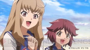 『タイムトラベル少女』第1話でとある本を開いた真理はゆらぎに包まれ和花の眼前から消えてしまう