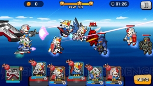 『LINE： ガンダム ウォーズ』は全MSを最高レアリティまで育成可能。やり込み要素が充実