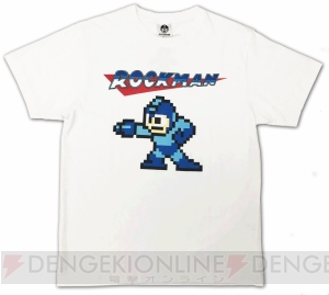 8bitドットデザインロックマンのプリントTシャツがファッションセンターしまむらで発売