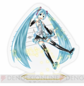 『初音ミク -Project DIVA-X HD』予約特典はKEI氏デザインの卓上アクリルスタンド