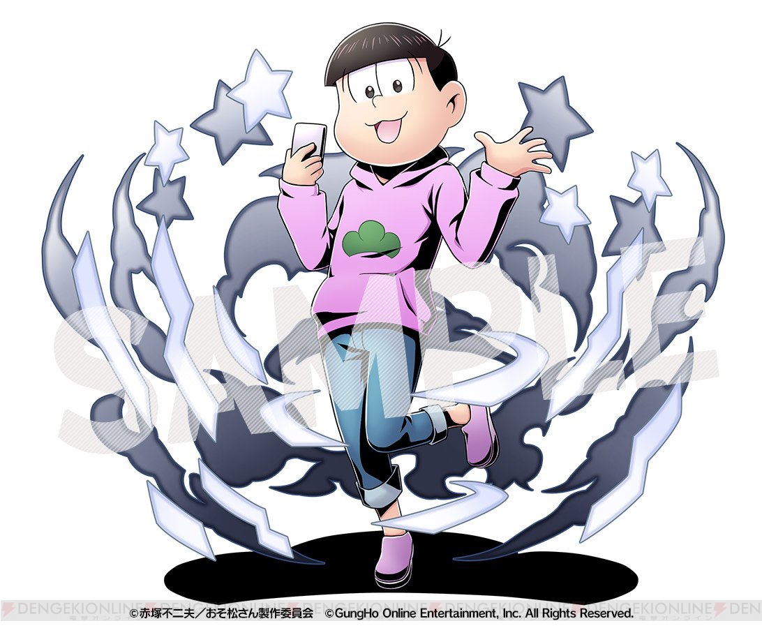 おそ松さん ディバゲ コラボは7月22日開始 イラストが公開 電撃オンライン