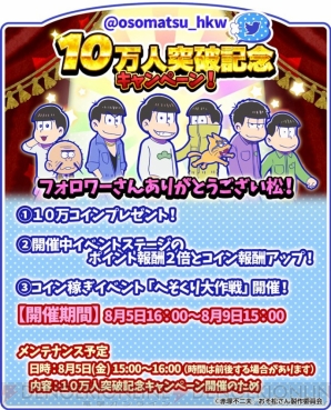 『おそ松さんのへそくりウォーズ～ニートの攻防～』