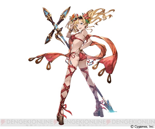 グラブル』水着ゼタ（声優：花澤香菜）の解放武器がレジェガチャに登場