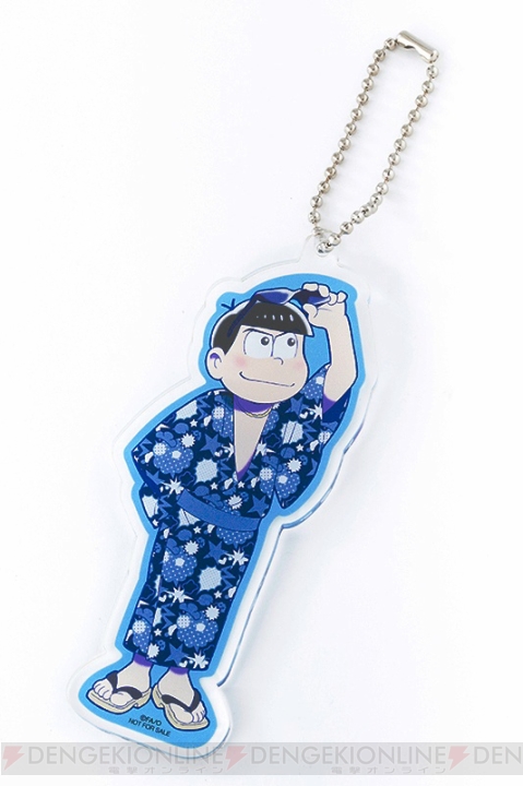 『おそ松さん』の6つ子をイメージした浴衣が発売。特典は浴衣姿の6つ子の描き下ろしアクリルキーホルダー