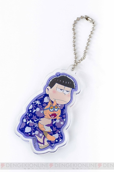 『おそ松さん』の6つ子をイメージした浴衣が発売。特典は浴衣姿の6つ子の描き下ろしアクリルキーホルダー