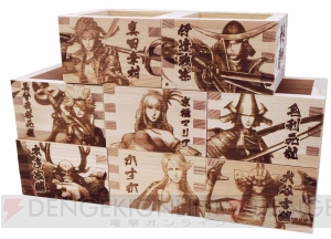 『戦国BASARA 真田幸村伝』幸村や政宗などが描かれた枡が全94種で発売。和テイストのデザインはインテリアに最適