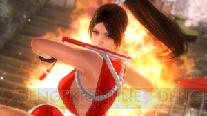 『DOA5UA』に不知火舞が参戦。コンボムービーで彼女の華麗な技をチェック