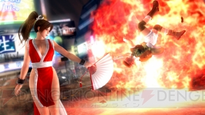 『DOA5UA』に不知火舞が参戦。コンボムービーで彼女の華麗な技をチェック