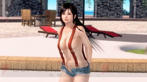 『DOAX3』新作水着2種配信。ホットパンツ＆サスペンダーの水着や10本の紐で結ばれたものが登場