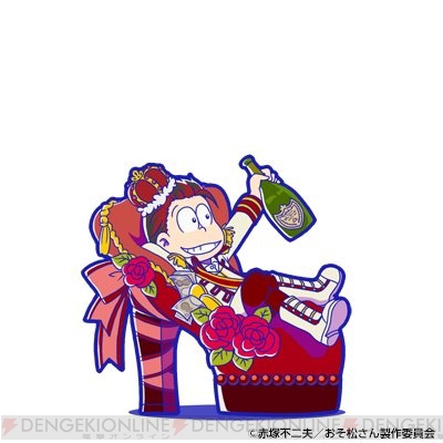 プリンス松が おそ松さんのへそくりウォーズ に登場 オールバックの6つ子がやばい 電撃オンライン