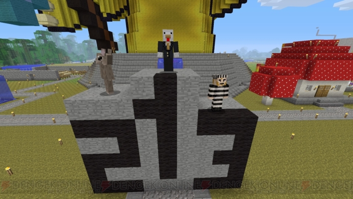 電撃ps マインクラフト 連載 第28回 バトル ミニゲーム でpvp対決 電撃工務店連載 電撃playstation