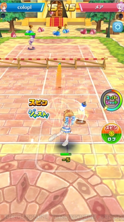 白猫テニス 新キャラ メア 声優 野中藍 とカモメ 声優 本多陽子 が登場 電撃オンライン