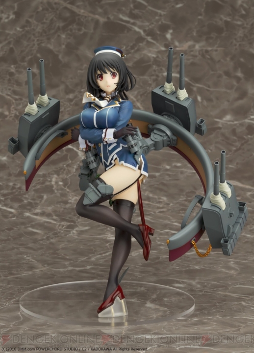 『艦これ』高雄1/8フィギュア予約受付中。大質量の胸部装甲やスラっと伸びる脚部をリアルに再現