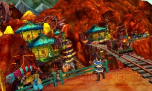 『モンハンストーリーズ』普通とは違う姿のアイルーが登場。マグマが煮えたぎる火山などフィールド情報も公開
