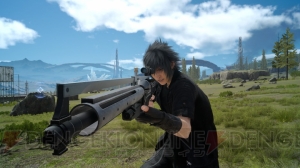 『FF15』ノクトが操る武器“銃”と“マシンナリィ”を紹介。遠くの敵が狙いやすいスナイプモードも搭載