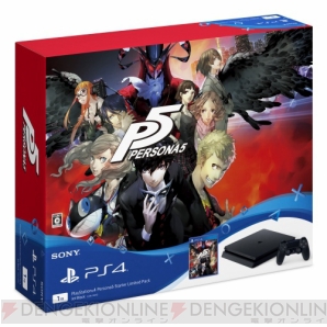 『PlayStation 4 Persona5 Starter Limited Pack』