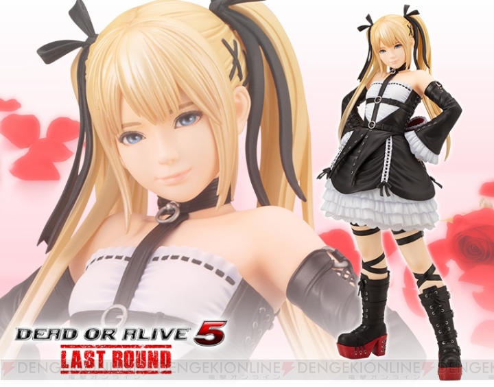 『DOA5LR』マリー・ローズの勝利ポーズがフィギュアに。小さいからって、なめないでよね