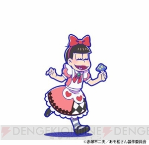 アリス松が『おそ松さんのへそくりウォーズ』に。ニートの国の住人を原作設定もあわせて紹介