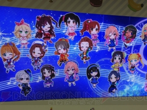 『デレステ』に染まる新宿駅の模様をお届け。ここでしか見られない展示の数々に注目