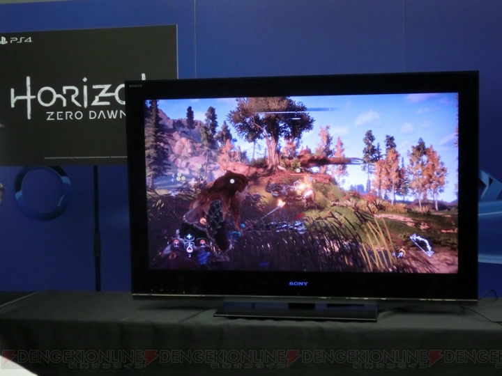 『Horizon Zero Dawn』をメディア向けセッションで体験！ 機械の獣相手の狩りは並じゃない【TGS2016】