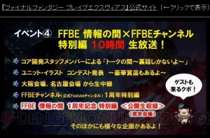 『FFBE』ワッカ参戦＆ティーダが星6覚醒。1周年イベントの詳細も発表【TGS2016】