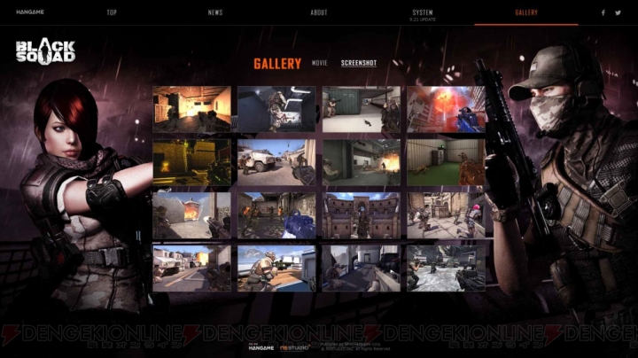 『BLACK SQUAD』マップや戦闘シーンの高品質なスクリーンショットに注目