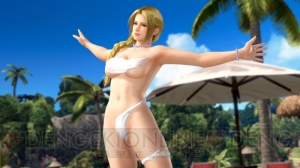 『DOAX3』新作水着第12弾配信。寝起きのワイシャツ姿や大きな羽をイメージした水着が登場