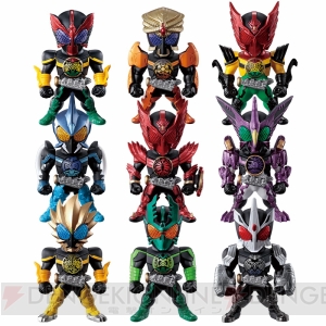 『仮面ライダーOOO』の“コンボチェンジ”を再現できるフィギュア登場。“スーパータトバ”も立体化