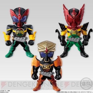 『仮面ライダーOOO』の“コンボチェンジ”を再現できるフィギュア登場。“スーパータトバ”も立体化