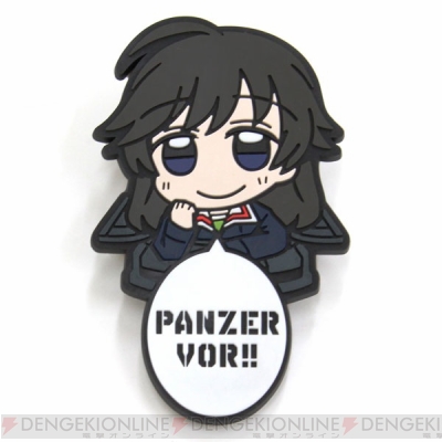 ガルパン みほたちあんこうチームがぴょこっと顔を出しているかわいいアクセサリーが登場 電撃オンライン