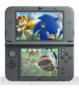 『ソニック』生誕25周年を記念した3DSテーマが配信。各時代のソニックがモチーフに
