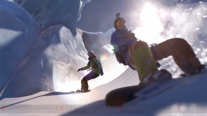 ヨーロッパの雪山でエクストリームスポーツ。『STEEP（スティープ）』が12月22日に発売