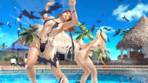 『DOAX3』×『競女!!!!!!!!』コラボ水着登場。激しいバトルによる水着破壊も再現