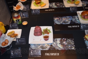 スクウェア・エニックス カフェの『FFXV』コラボメニューや店内の様子を紹介。扇子など限定グッズも多数登場