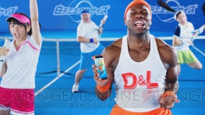 『白猫テニス』桜井日奈子さんがラッキィ池田さんの振り付けでエクササイズ。友情ダブルスも復活