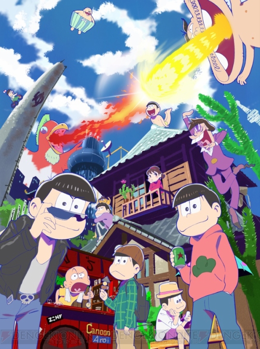 『おそ松さん』新作TVアニメが12月放送。JRAとのコラボでオリジナルWEBムービーなどが展開