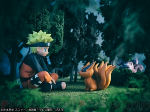 Naruto うずまきナルトと尾獣たちのデフォルメフィギュア登場 配置次第で原作の雰囲気を味わえる 電撃オンライン