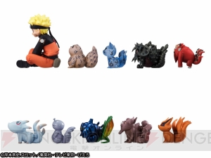 『NARUTO』うずまきナルトと尾獣たちのデフォルメフィギュア登場。配置次第で原作の雰囲気を味わえる