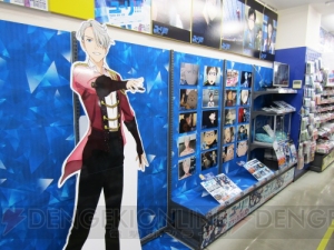 『ユーリ!!! on ICE』の展示イベントがアニメイトで開催中。名古屋店ではジャージの展示も！